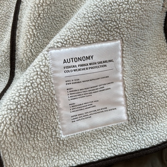 Community Autonomy Green Parka - Picture 9 of 14